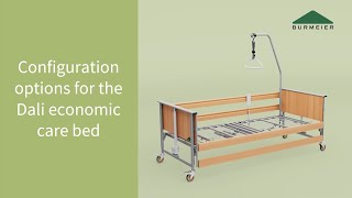 Dali economic care bed  Configuration options  Burmeier [upl. by Ahsehat]