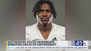 Southern Miss football player killed in shooting [upl. by Felike447]