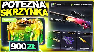 POTĘŻNA SKRZYNKA za 900ZŁ 😱🔥 CASEDROP [upl. by Einnaej]