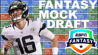 2024 Fantasy Football Mock Draft  12Team PPR  4th Pick [upl. by Nahtnhoj]