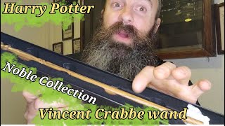 Vincent Crabbe Wand Harry Potter Unboxing [upl. by Nnylyram482]