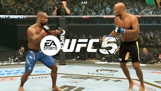 EA Sports UFC 5  Daniel Cormier Vs Anderson Silva I UFC SPHERE PS5 [upl. by Vlada694]