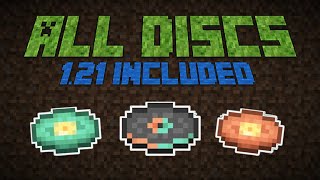 All Minecraft Music Discs Including 121 [upl. by Holden161]