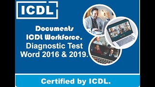 ICDL Documents pretest Step by Step Detailed Diagnostic Test [upl. by Enelkcaj648]