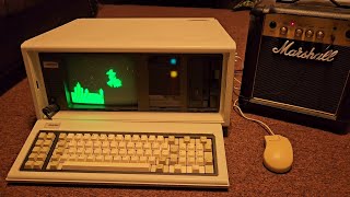 Bad Apple  Compaq Portable Take two [upl. by Daraj135]