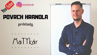 POVRCH HRANOLA  príklady [upl. by Taub]