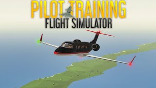 playing Pilot Training Flight Simulator ✈️ IN ROBLOX W SIVA [upl. by Banyaz]