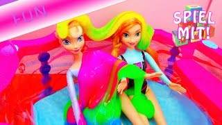 Schleim Angriff auf Elsa und Anna von Frozen Wer steckt hinter dem Attentat Comedy Story  deutsch [upl. by Esmerolda]