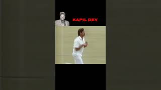 Kapil Dev Unbelievable Swing Bowling  cricket shorts [upl. by Rocker946]