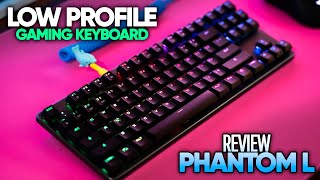 Tecware Phantom L Review  Best Budget Low Profile Keyboard for Gaming [upl. by Armington]