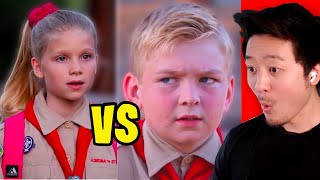 Boy Scout MAKES FUN Of GIRL SCOUT And Instantly Regrets It [upl. by Randy]