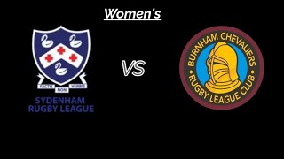 Sydenham vs Burnham Womens [upl. by Battat]