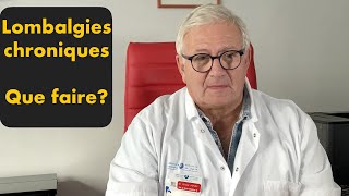 Lombalgies chroniques et exercice physique 1319 [upl. by Reppart]