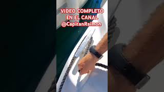 Como atar a la cornamusa barcos pesca fishing navegar nautica [upl. by Flossy220]