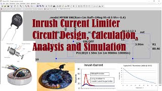 Inrush Current Limiter Analysis  Design  Simulation  Calculation electronics transformer [upl. by Ion]