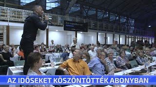 Az időseket köszöntötték Abonyban [upl. by Liris]