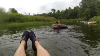 Saugeen Springs Camping and Tubing Weekend July 2016 [upl. by Nylazor]