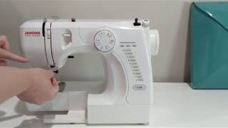 Basic Sewing Machine Threading and Parts [upl. by Horlacher]