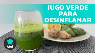 JUGO VERDE para DESINFLAMAR el VIENTRE y LIMPIAR el ESTÓMAGO 🥬🍋 ¡Fácil y Rápido [upl. by Symons328]