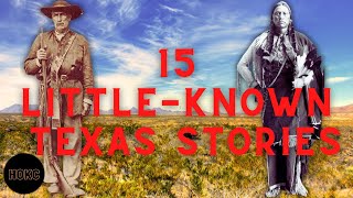 15 LittleKnown Stories From Texas History [upl. by Hachmann]