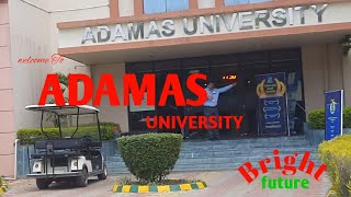 ADAMAS UNIVERSITY KOLKATA [upl. by Neiviv]