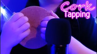 ASMR Cork Tapping  Ear to Ear  No Talking [upl. by Atolrac699]