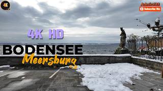 BODENSEE  Germany  Meersburg 4K HD Walking Tour  WINTER ❄️ [upl. by Arim]