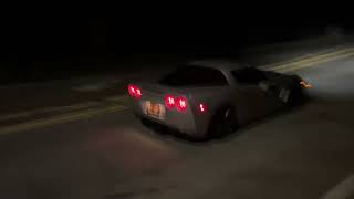 C6 Corvette LS3 straight piped exhaust flybys Texas speed long tube headers [upl. by Gut]