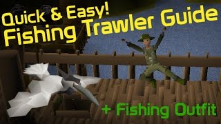 Fishing Trawler Minigame  Anglers Outfit Guide  OldSchool RuneScape [upl. by Eimoan]