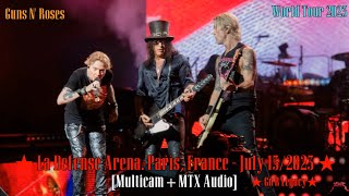 Guns N Roses Live At París La Défense Arena París  July 132023 Multicam [upl. by Adis]