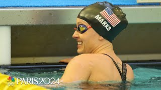 Ellie Marks World Recordtying 100m backstroke clinches Paris Paralympic spot  NBC Sports [upl. by Nahta683]