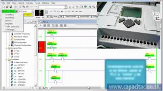 PLC Allen Bradley Micrologix programación básica [upl. by Mungam]