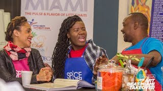 Phyllisia Ross Nadege Fleurimond Interview  Art Beat Miami 2018 [upl. by Telfer]