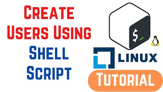 How To Create Users Using Shell Script In Linux [upl. by Attiuqehs]