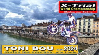 Toni Bou X Trial Chalon sur Saone alle Läufe 2024 [upl. by Beacham]