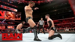 Seth Rollins vs Finn Bálor vs The Miz  Intercontinental Title 1 Contenders Match Raw May 1 2017 [upl. by Wane]