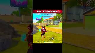 Riot FF Exposed 🤬 Scripted Custom King  freefire​ shorts​ [upl. by Yvonne606]