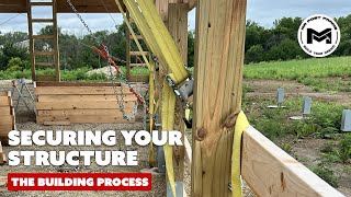 Securing Your Structure  The Barndominium Build Process [upl. by Eirehc]