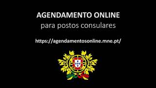 AGENDAMENTO ONLINE  REGISTO ONLINE  Consulado Geral de Portugal em Montreal [upl. by Gebelein]