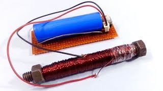 How to make an Electromagnet  Super Strong [upl. by Emanuel]