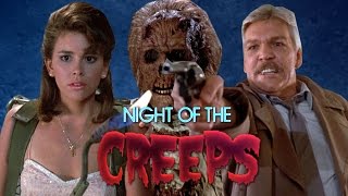 NIGHT OF THE CREEPS 1986  FoundFlix Presents REVIEW [upl. by Ekaterina424]