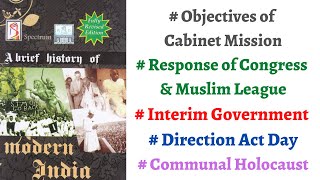 V131Cabinet Mission Congress amp Muslim League response Direct Action DaySpectrum Modern History [upl. by Reine]