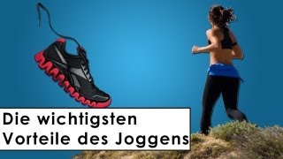 Warum Joggen gehen  Wichtige Vorteile des Lauftrainings [upl. by Nnaeirelav]