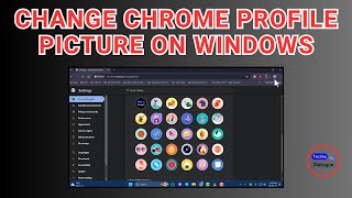 How To Change Chrome Profile Picture on Windows 11 [upl. by Erusaert]