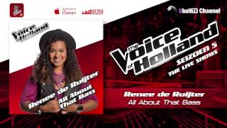 Renee de Ruijter  All About That Bass The voice of Holland 2014 Live show 3 Audio [upl. by Hilel]