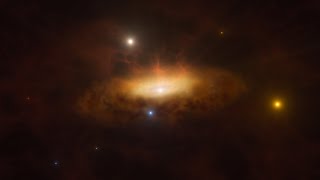 Astronomers see a massive black hole that awakened on galaxy SDSS13350728 [upl. by Evets]