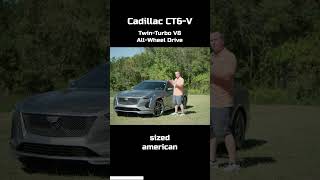 Cadillac CT6V  Twin Turbo V8 and AWD [upl. by Aicilihp]