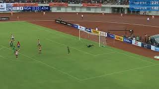 Nigeria  Atletico Madrid 10  Kelechi Nwakali Amazing Goal 2252018 [upl. by Mandell]