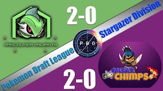 Pokémon Draft League  Vancouver Valiants VS Saudas Chimps  S7 W3 Stargazer Div [upl. by Elamor]