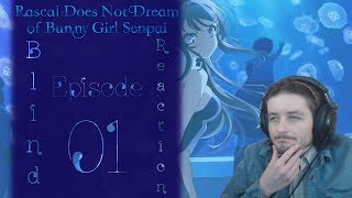 Teeaboo Reacts  Rascal Does Not Dream of Bunny Girl Senpai Episode 1  This show makes me feel good [upl. by Eittocs]